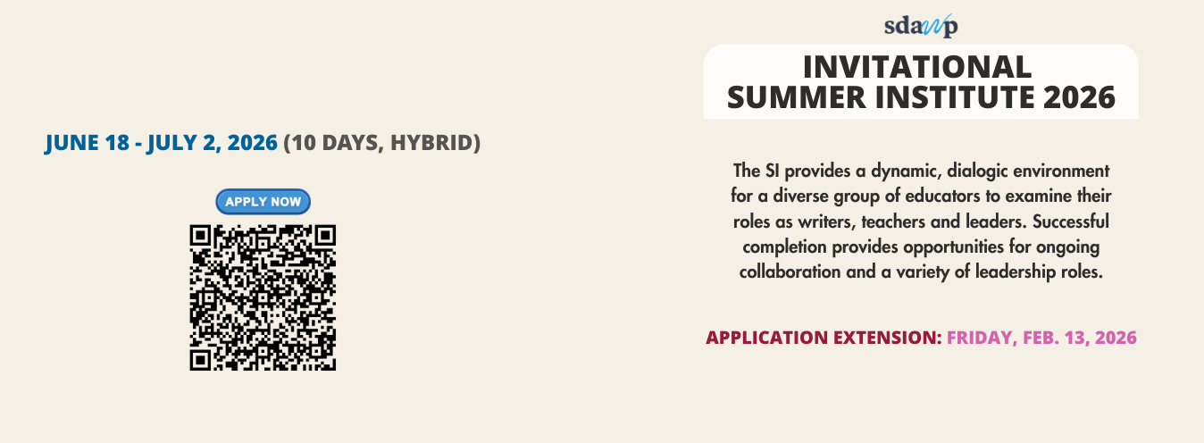 SDAWP Summer Institute 2026 application details