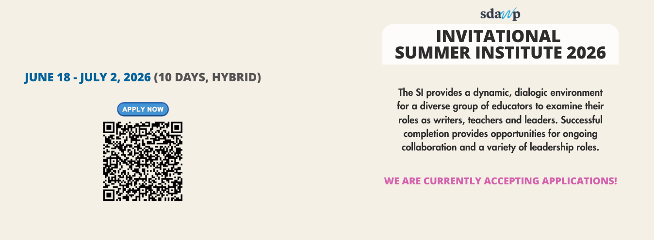 SDAWP Summer Institute 2026 application details