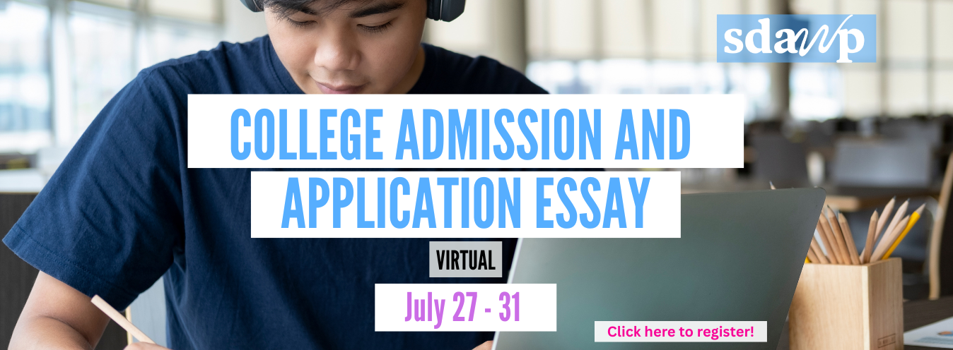 Virtual Workshop: College Admission & Application Essay