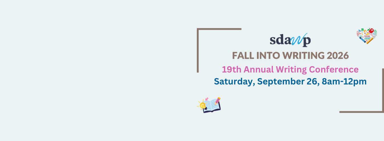 Banner for: SDAWP Fall Writing Conference 2026