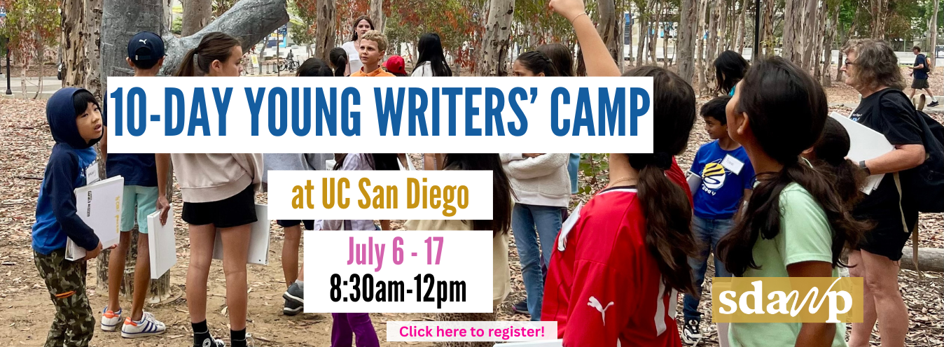 10-day Young Writers' Camp at UCSD