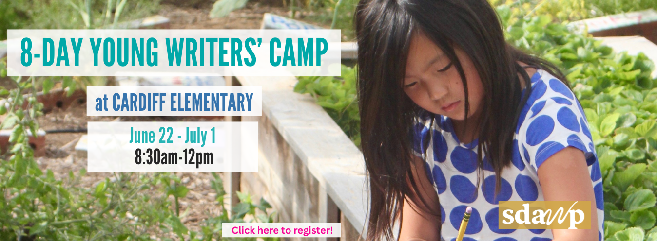 8-day Young Writers' Camp at Cardiff Elementary