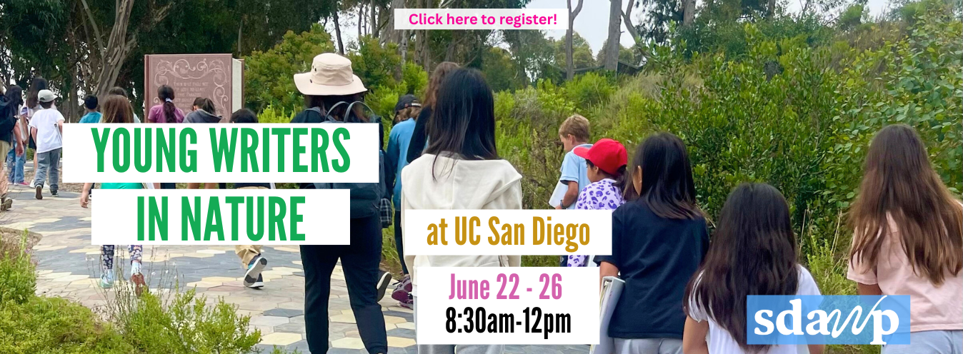 Young Writers in Nature Session 1 at UCSD
