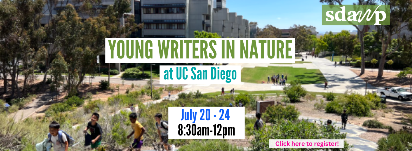 Young Writers in Nature Session 2 at UCSD